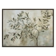 thumbnail image 5 of Kate and Laurel Sylvie Olive Tree Abstract Framed Canvas Wall Art by The Creative Bunch Studio, 41.5x31.5 Brown, Soft Nature Tree Art for Wall, 5 of 8