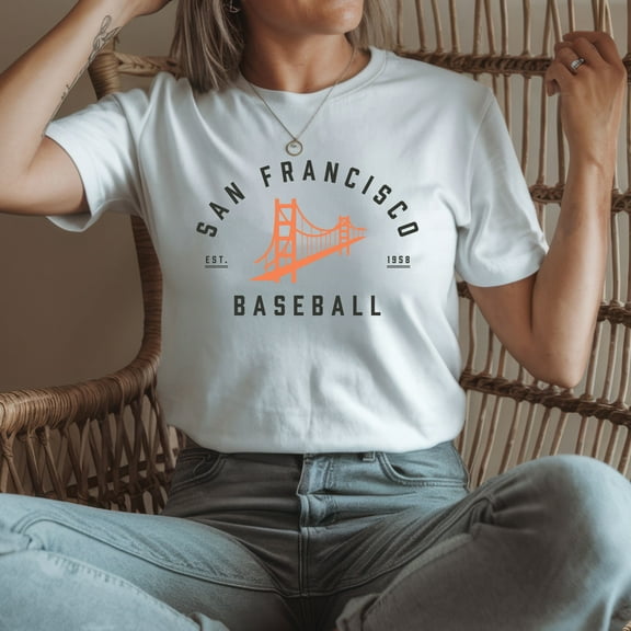 San Francisco Baseball Shirt – Retro Giants Baseball T-Shirt