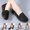 Black, variant on Under $15 Sandals Women, Xunlbb Women's Fashion Casual Spring New Style Solid Color Hollow Breathable Shoes(Black,35)