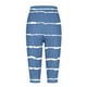 thumbnail image 4 of Mujeres Capri Pantalones Elástico Corbata Cintura Suelta Ajuste con Bolsillos, Casual Y Cómodo Pantalones de Cintura Elástica para las Mujeres, 4 of 6