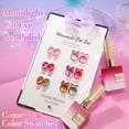 thumbnail image 4 of Set de esmaltes de uñas en gel Double Rhythm Cat Eye 15 ml x 6 (cristal), 4 of 9