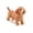 Multicolor-C, variant on Simulation World Solid Ornament Model Teddy Shiba Inu
