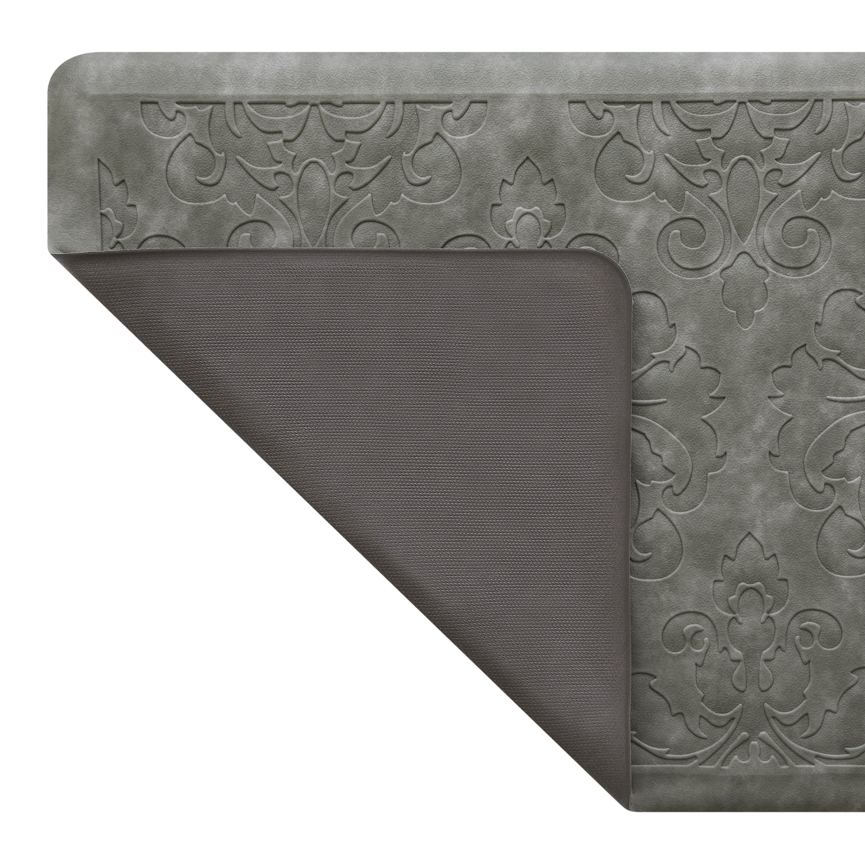 Chef Gear Marni Wellness Kitchen Mat, Gray, 17.5" x 60"