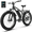 (Upgraded Rear-Seat & Fat-Tire)Gray, variant on ZDZA Electric Bike for Adults, 750W Peak E-Mountain Bicycle, 26" Fat Tire 20mph Ebike, 48V 624Wh Removable Battery 72Miles Range, 7 Speed and Dual Suspension UL2849