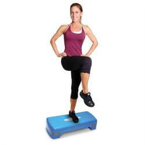 Tone Fitness Aerobic Stepper, Blue and White 