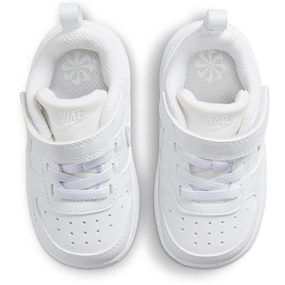 white nike court borough low
