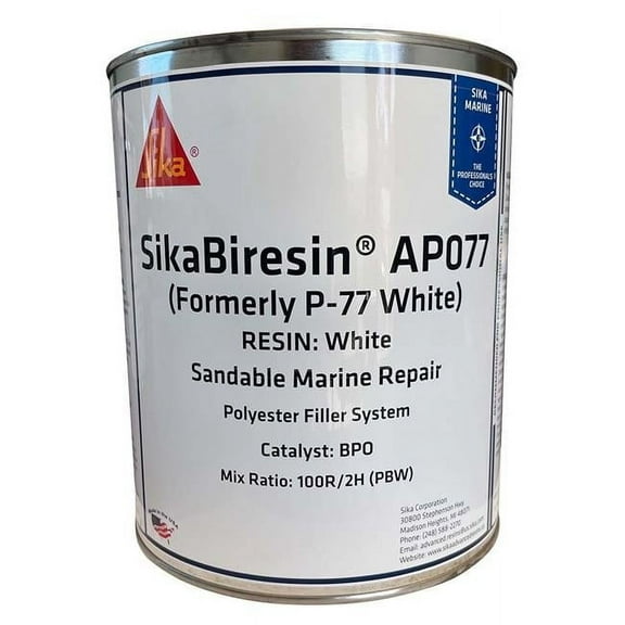 Sika 606547 Biresin AP077 White Gallon BPO Hardener