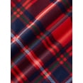 thumbnail image 4 of Family Matching Christmas Pajamas Plaid Long Sleeve Tops and Pants Sleepwear Set, 4 of 10