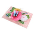 thumbnail image 2 of KUNPENG Mother Day Gifts, Birthday Card for Mom, Vibrant 3D Butterfly & Daisy Pop-Up Greeting Card, Handmade Floral Bouquet Mothers Day Card for Teacher Anniversary, Colorful Pink & Blue, 2 of 4