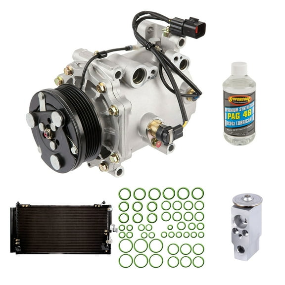 For Mitsubishi Eclipse A/C Kit w/ AC Compressor Condenser & Drier - BuyAutoParts