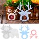 thumbnail image 1 of CREATITOY Reindeer Ornament Mold Christmas Decorations Craft Supplies for Holiday Home Party Xmas Tree Decoration Wooden Pendant DIY Carving Tools, 1 of 6