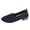 01_Navy, variant on GPOECD Ballet Shoes Women's Solid Color Round Toe on Knitted Breathable Non Comfortable Flat Summer Womens Shoes Casual 01_Beige,36