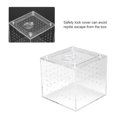 thumbnail image 2 of Ccdes Breeding Box, Lizard Breeding Box,1Pc Reptile Terrarium Feeder Snakes Spider Lizard Breeding Acrylic Box Case Insects House, 2 of 7