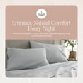 thumbnail image 6 of Whisper Organics 300 TC Sateen Fitted Sheet, 6 of 8
