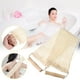 thumbnail image 1 of Wmhnj Estropajo de baño de sisal blanco de 23 pulgadas con mango de madera, de fibra natural para limpieza profunda y exfoliacin, accesorio de baño de una sola pieza., 1 of 9
