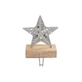 thumbnail image 1 of Christmas Star Stocking Hanger Silver Diamond, 1 of 3
