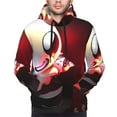 thumbnail image 5 of Lsque The Binding of Isaac Pattern Casual Men's Hoodie,Hooded Sweatshirt with Kangaroo Pocket,Pullover Hoodie-Medium, 5 of 8