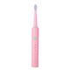 thumbnail image 2 of Cepillo de dientes eléctrico ultrasónico resistente al agua con vibración, cepillo de dientes de pelo suave para adultos (rosa), 2 of 8