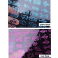 thumbnail image 4 of 108 hot gold and silver stickers nail 3D stickers, 4 of 5
