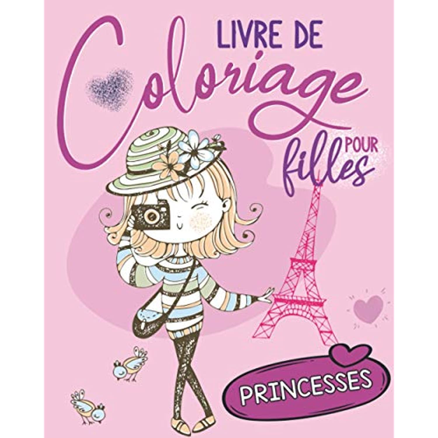 Livre de coloriage pour filles  Princesses Belles images des