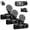 3Sets, variant on Three-Lens Driving Recorder Full View Car Dashcam System Wireless Dash Cam Front and Rear Camera Three Lens Four Record Monitoring 1080p for Cars 360 Dashcams Back Cams Night Vision