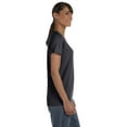 thumbnail image 4 of Gildan Women's 100 Percent Cotton Short Sleeve T-Shirt 5000L, Charcoal, L, 4 of 4