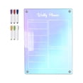 thumbnail image 2 of Colored Acrylic Week Plan Memo Message Board With Erasable Refrigerator Sticker, 2 of 8