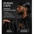 thumbnail image 4 of 3PCS Silky Durag Pack for Men Waves, Satin Doo Rag for 360 540 725 Waves, 4 of 8
