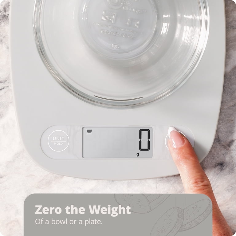 Greater Goods Digital Food Scale, 11lb, Gray photo 5