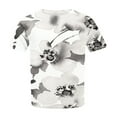 thumbnail image 6 of up to 60% off Gifts Usmixi Shirts for Women Plus Size Fashion Lightweight Tunic Tee Tops Summer Trendy Marbled Print Short Sleeve Round Neck Ladies Blouses White XL, 6 of 6