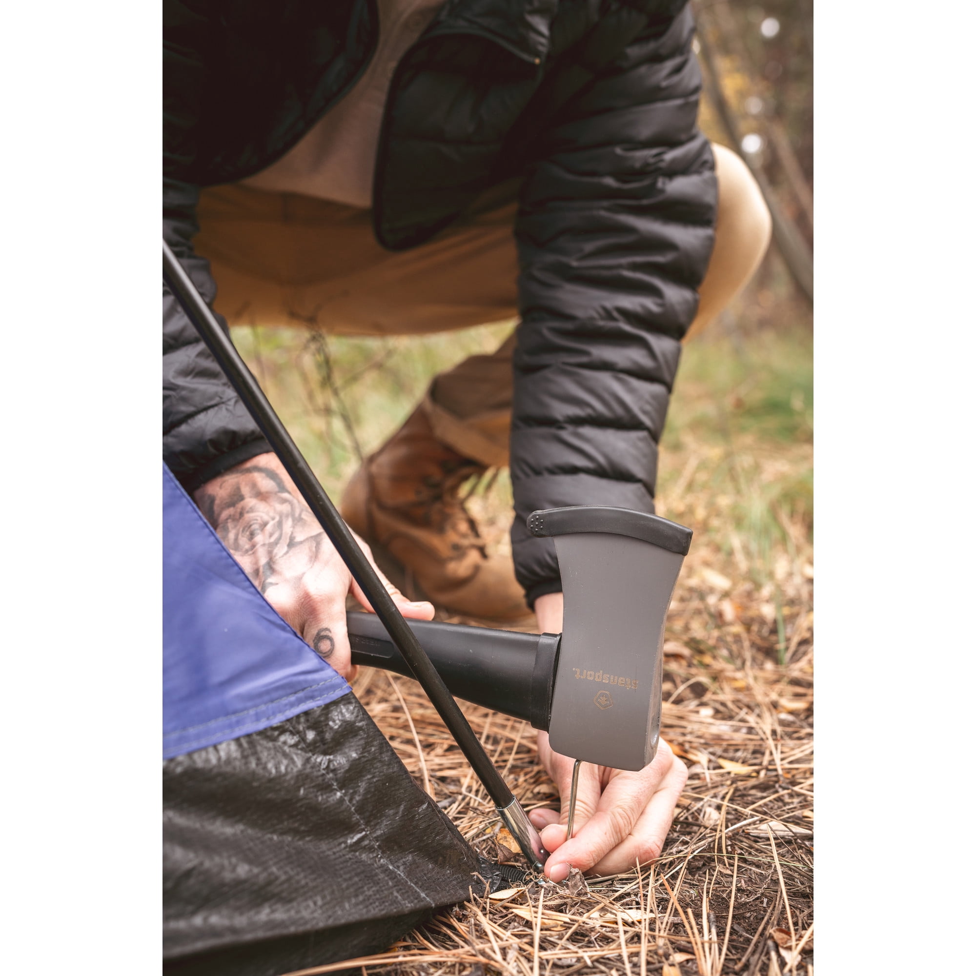 Stansport Carbon Steel Camp Axe with Fiberglass Handle