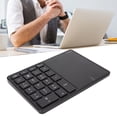 thumbnail image 4 of Numeric Keypad with Touchpad, Type C Port 2 Modes 10m Wireless 22 Keys Laptop Keypad ABS Material  for Computer Black,Gray, 4 of 7