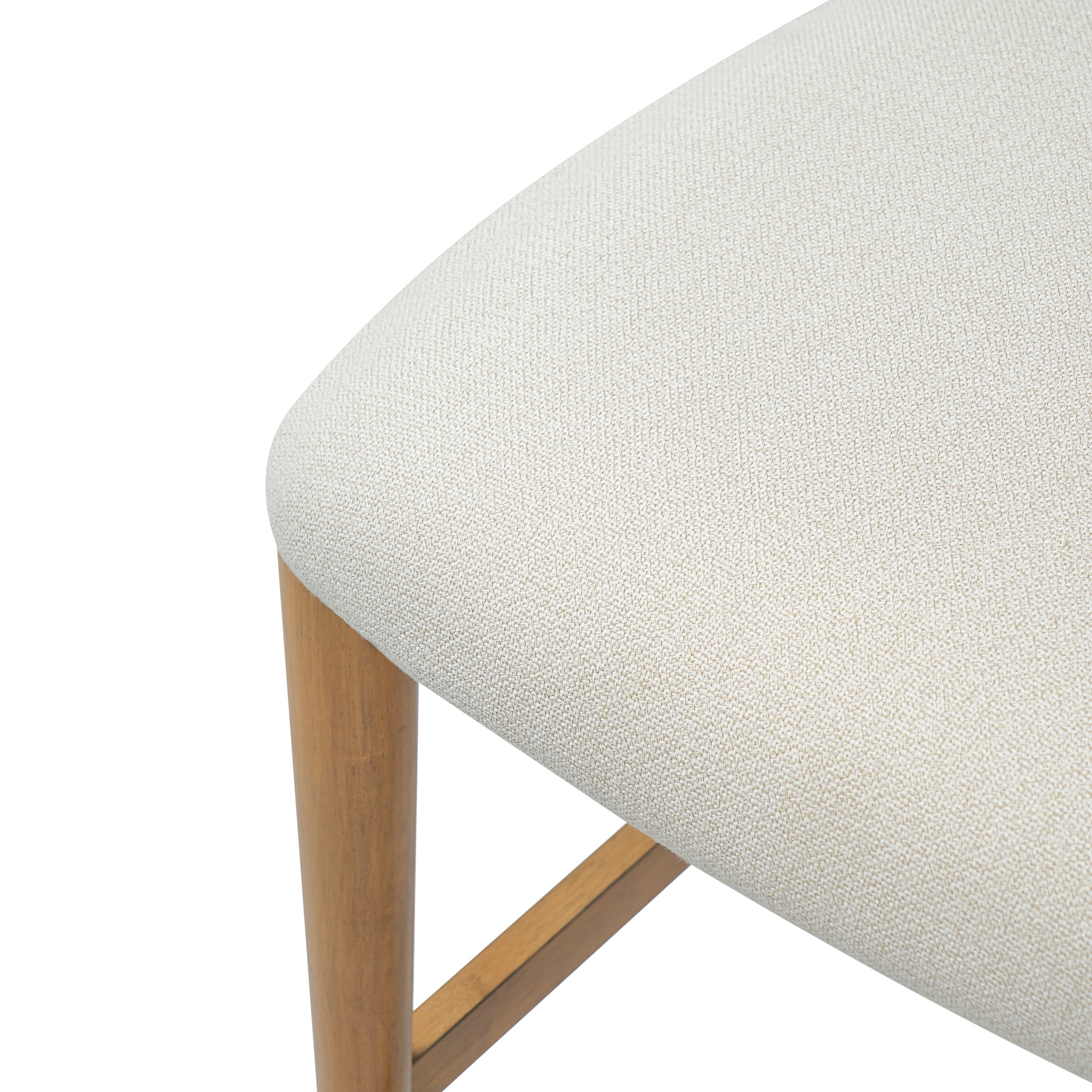Christopher Knight Home Modern Fabric Upholstered Counter Height Bar Stools, Natural+Beige, Set of 2