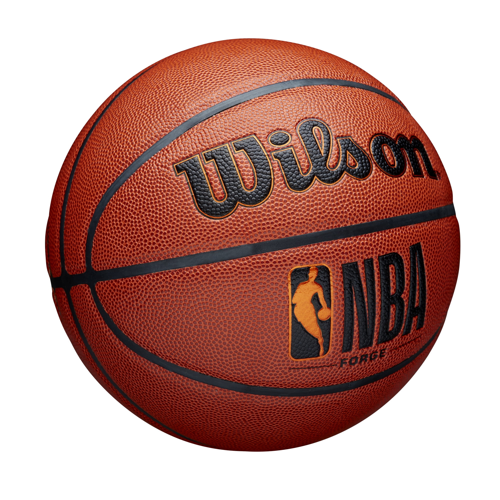 Wilson NBA Forge Indoor/Outdoor Basketball - Brown, Size 7 - 29.5"