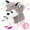 Husky, variant on Konexial Walking Pomeranian Interactive Electronic Pet Dog Toy Remote Control Leash Animated Puppy Nodding Barking Wagging Tail Gifts for Toddlers Birthday, White, 10''