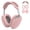 Pink, variant on Travel Silicone Case Protectors Secure Grip For Noise Canceling Headsets