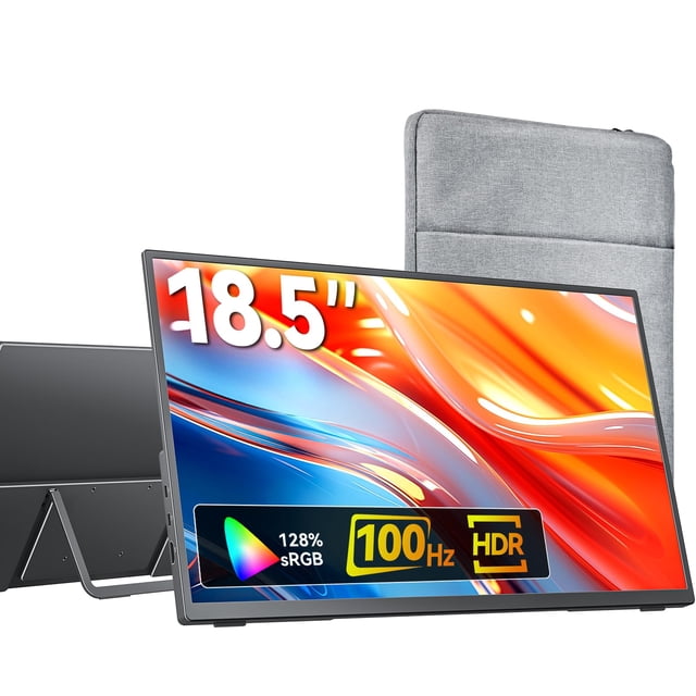 Monitor portátil kksmart 18.5" 1080P FHD 100Hz con altavoz