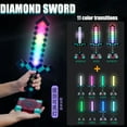 thumbnail image 2 of Minecraft sword night light decoration colour changer sword game peripheral gift model table lamp gift for children, 2 of 10