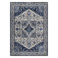 thumbnail image 2 of Geetinfly 8*10FT Area Rugs 1150Gsm 100% Polyester Rug 350Gsm Velvet Weight Pearl Velvet Washed Back Folding Simulation Printed Carpet Xm-Persia-Kuang Yi Liu Fang Blue tint, 2 of 7