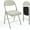 Off-white-2, variant on YYEAN Folding Chairs with Padded Seat & Backrest, Metal Frame, Durable Corduroy Fabric, 350 lbs Capacity– Ideal for Weddings, Parties, Office Events-Orange 2