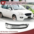 thumbnail image 2 of Luz de señal de giro LED del espejo derecho delantero para Kia Rondo 2014-2017 Luz de marcador lateral No.87623A4000 Amarillo, 2 of 6