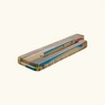 thumbnail image 1 of Skateboard Wall Mount Floating Shelf For Cruiser Street And Longboard Display With Layered Multicolored Design 10 in Wide, 1 of 5