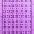 thumbnail image 1 of Ahgly Company Indoor Square Abstract Purple Modern Area Rugs, 3' Square, 1 of 4