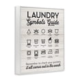 thumbnail image 3 of Stupell Industries Laundry Symbols Guide Typography, 24 x 30,Design by Lettered and Lined, 3 of 5
