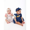 thumbnail image 2 of The Lion King Baby Girls Pinafore Dress, Bodysuit and Headband, 3-Piece Set, Sizes 0-24 Months, 2 of 10