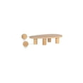 thumbnail image 2 of Meridian Furniture Beekman Oak Coffee Table, 2 of 7