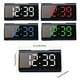 thumbnail image 4 of Reloj despertador digital Seitruly con funciones múltiples y luz azul, 4 of 6