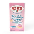 thumbnail image 2 of Red Rose Sweet Temptations Dessert Tea Birthday Cake, Zero Carbs, Zero Sugar Bursting with Flavor Caffeine-Free Delicious Beverage Herbal Tea, 18 Individually Wrapped Tea Bags, 2 of 8