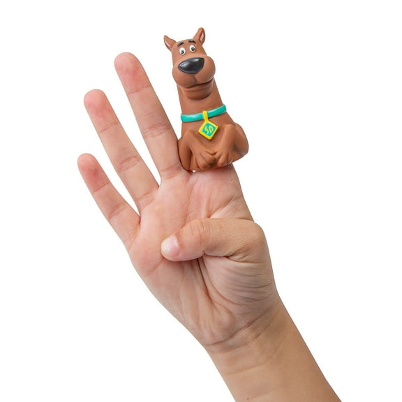 2 1/2" Scooby-Doo Character Plastic Finger Puppets - 12 Pieces