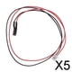 thumbnail image 1 of 5x Piezas de Repuesto de Helicóptero RC Cable de Conexión Del Motor Trasero XK.2.K124.016 para K124 5 piezas, 1 of 7